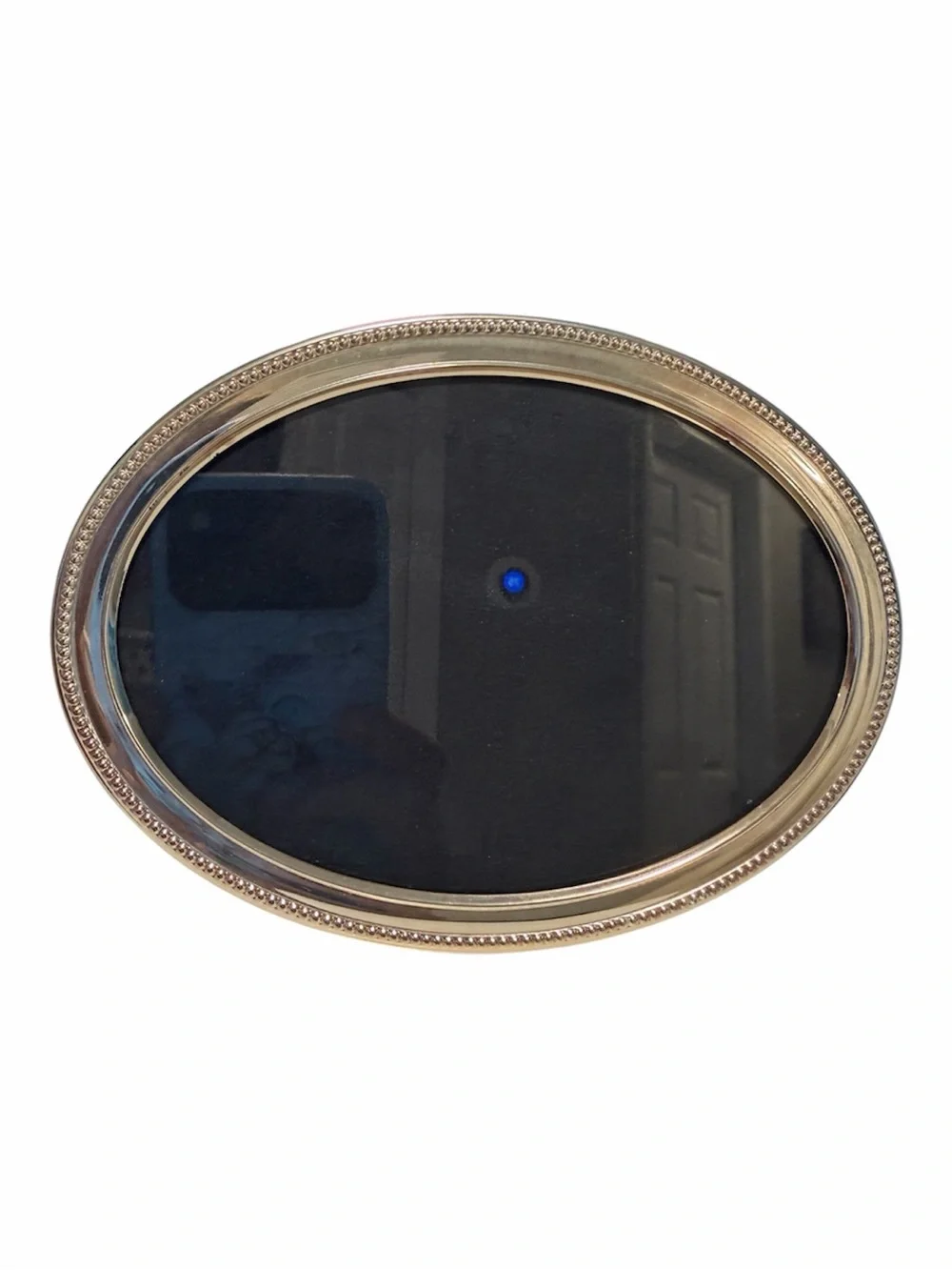 Classic Oval Sterling Silver .925  6x4.5  Photo Frame